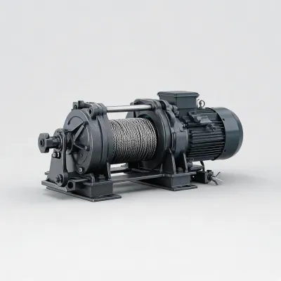 120 volt electric winch