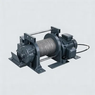 electric winch crane